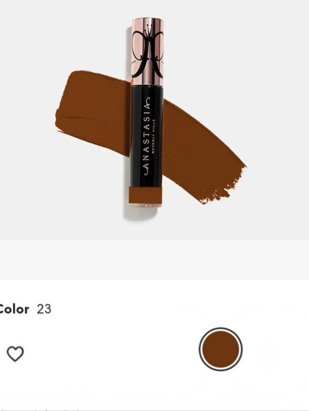 NIB- Anastasia Beverly Hills Magic Touch Concealer - Shade 23
